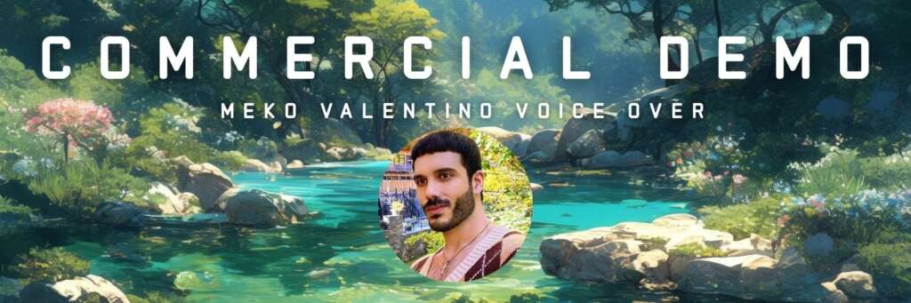 meko valentino voice over actor commercial demo