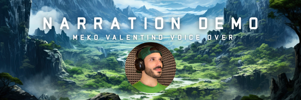 Narration Demo Meko Valentino Header